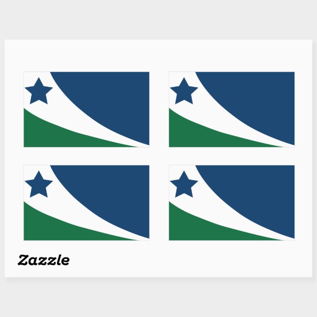 Flag of Spring Hill, Tennessee Rectangular Sticker (Sheet)