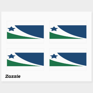 Flag of Spring Hill, Tennessee Rectangular Sticker