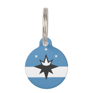 Flag of Springfield, Missouri Pet Tag