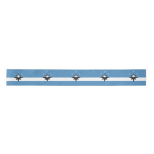 Flag of Springfield, Missouri Satin Ribbon