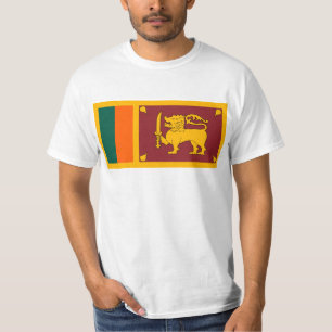 Flag of Sri Lanka (ශ්‍රී ලංකාව T-Shirt