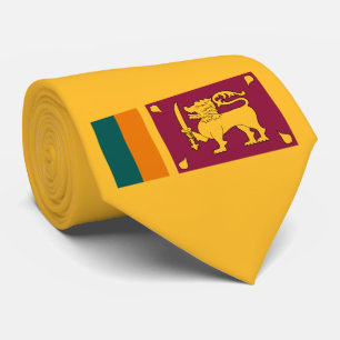Flag of Sri Lanka Tie
