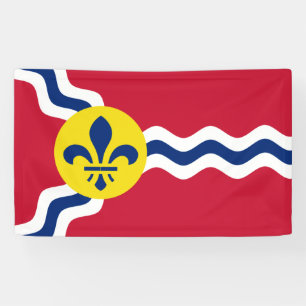 Flag of St. Louis, Missouri Banner