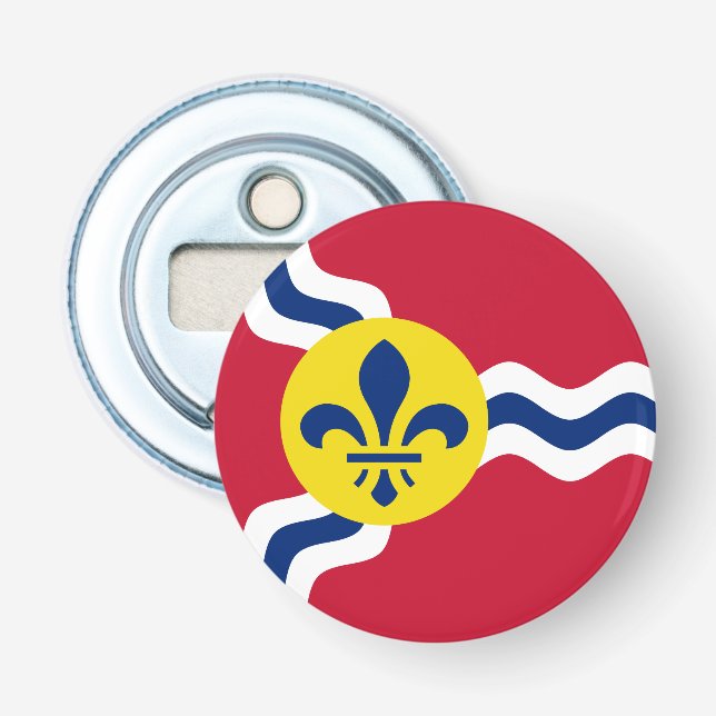 Flag of St. Louis, Missouri, Bottle Opener (Front)
