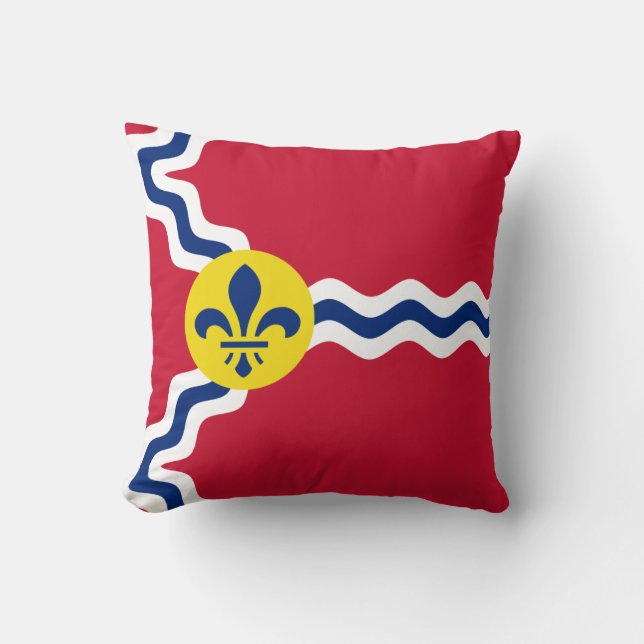 Flag of St. Louis, Missouri Cushion (Front)