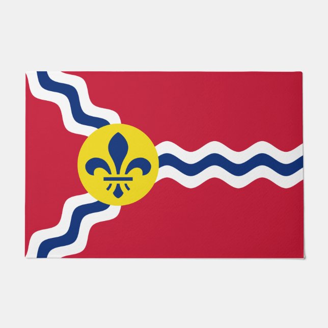 Flag of St Louis (Missouri) Doormat (Front)