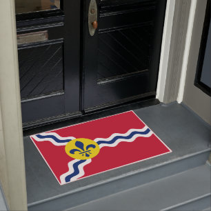 Flag of St. Louis, Missouri Doormat