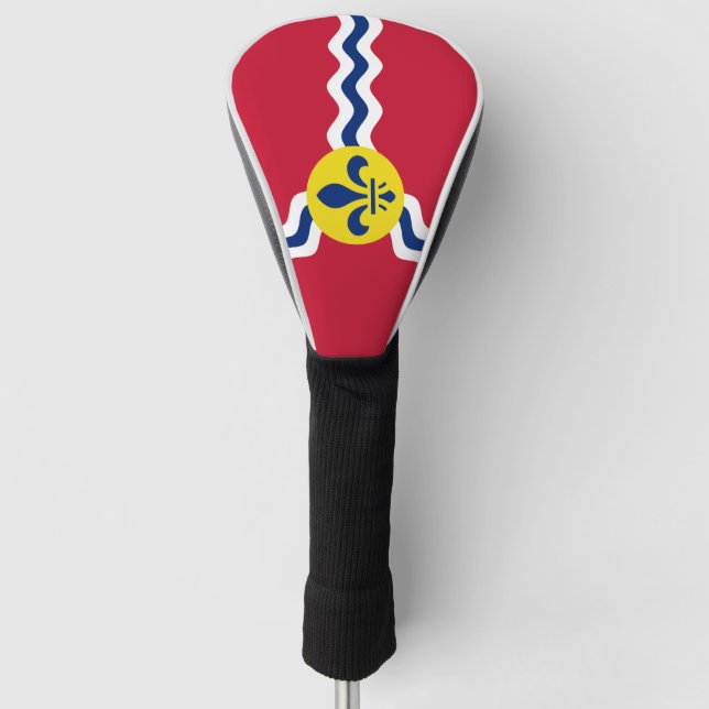 Flag of St. Louis, Missouri Golf Head Cover (Front)