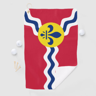 Flag of St. Louis, Missouri Golf Towel