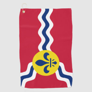 Flag of St. Louis, Missouri Golf Towel