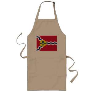 Flag of St. Louis, Missouri Long Apron