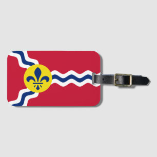 Flag of St. Louis, Missouri Luggage Tag