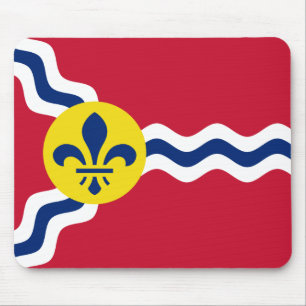 Flag of St Louis (Missouri) Mouse Mat