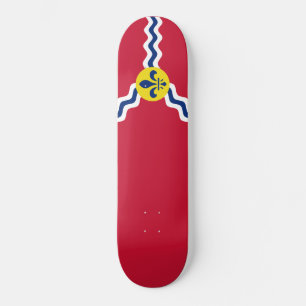 Flag of St Louis (Missouri) Skateboard