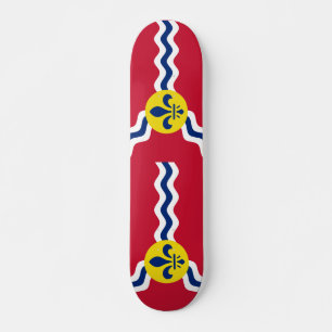 Flag of St. Louis, Missouri Skateboard