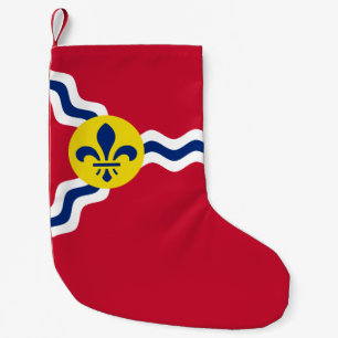 Flag of St. Louis, Missouri Small Christmas Stocking