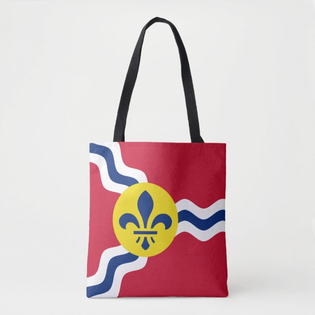 Flag of St. Louis, Missouri Tote Bag (Front)