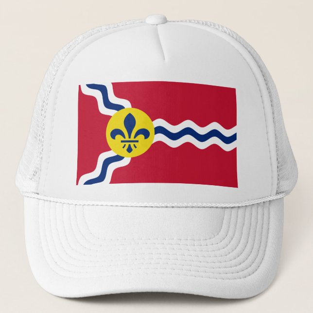 Flag of St. Louis, Missouri Trucker Hat (Front)
