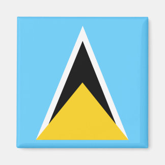 Flag of St Lucia Magnet