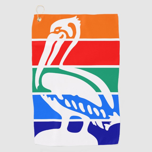 Flag of St. Petersburg, Florida Golf Towel (Front)