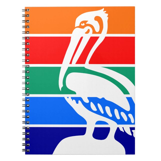 Flag of St. Petersburg, Florida Notebook (Front)