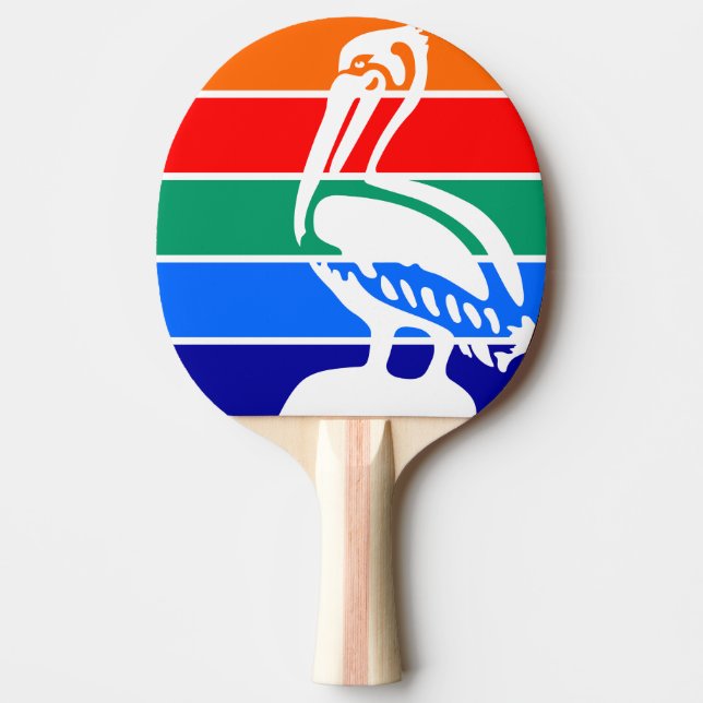 Flag of St. Petersburg, Florida Ping Pong Paddle (Front)