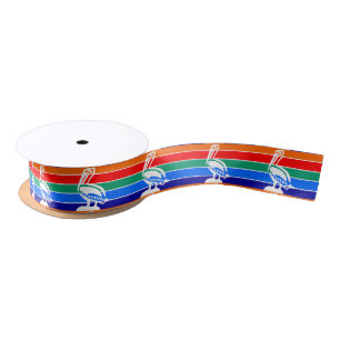 Flag of St. Petersburg, Florida Satin Ribbon