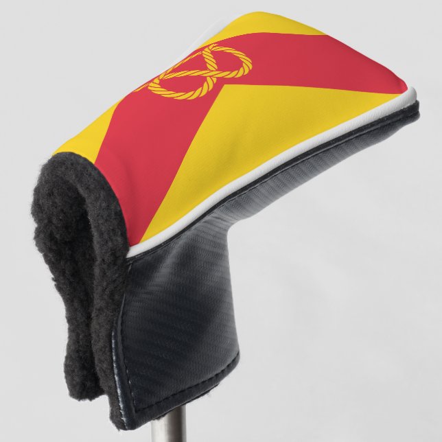 Flag of Staffordshire Golf Head Cover (3/4 Front)