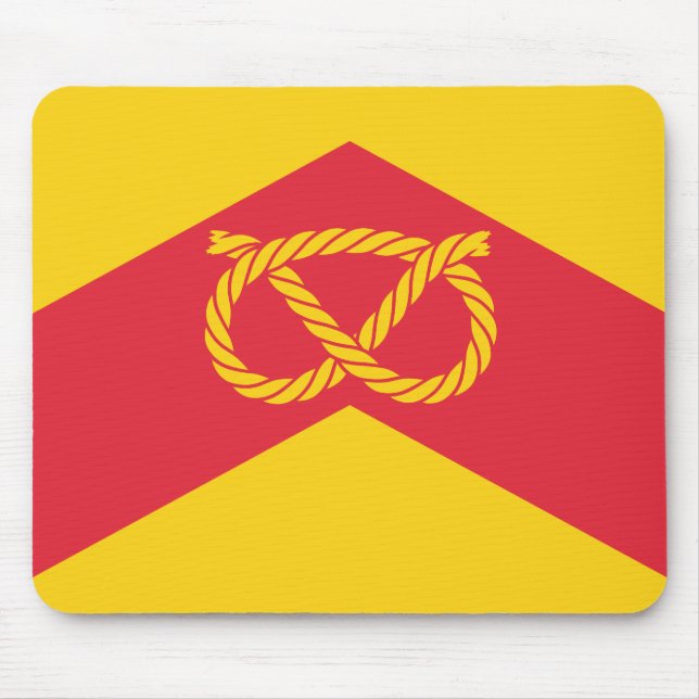 Flag of Staffordshire Mouse Mat (Front)