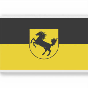 Flag of Stuttgart, Germany