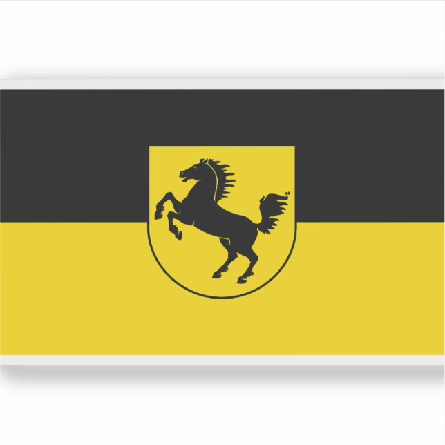 Flag of Stuttgart, Germany (Front)