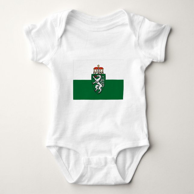 Flag of Styria, Austria Baby Bodysuit (Front)