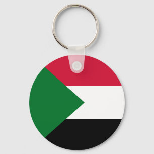 Flag of Sudan Key Ring