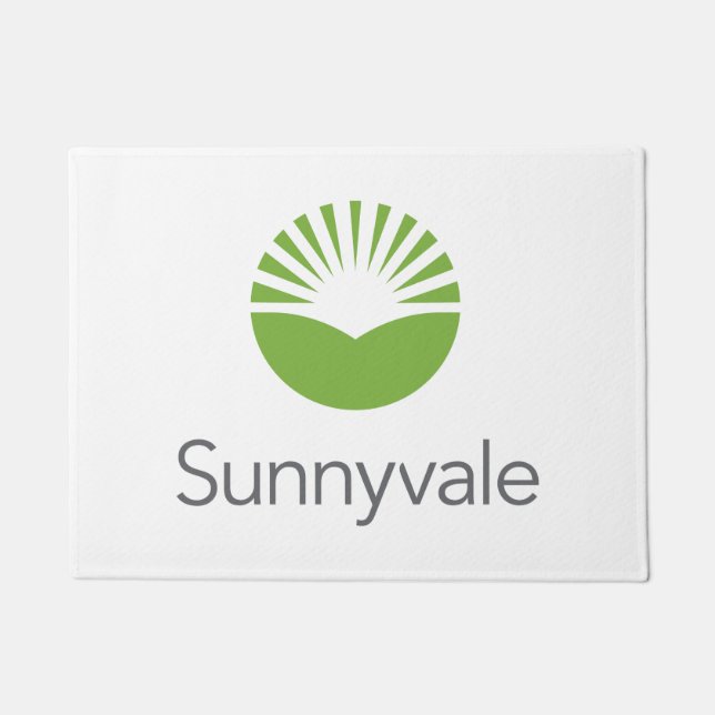 Flag of Sunnyvale (California) Doormat (Front)