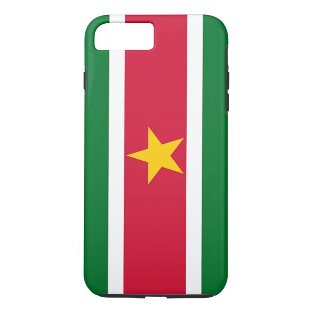 Flag of Suriname Case-Mate iPhone Case (Back)