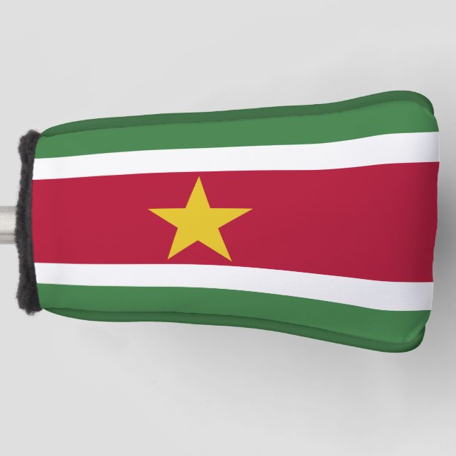 Flag of Suriname Golf Head Cover (Front)