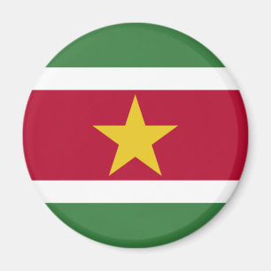 Flag of Suriname Magnet