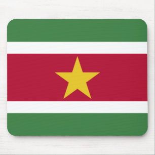 Flag of Suriname Mouse Mat