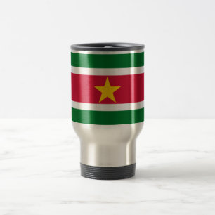 Flag of Suriname Travel/Commuter Mug