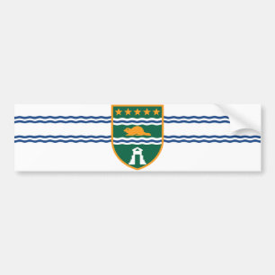 Flag of Surrey (British Columbia, Canada) Bumper Sticker