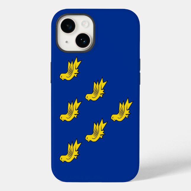 Flag of Sussex  Case-Mate iPhone Case (Back)