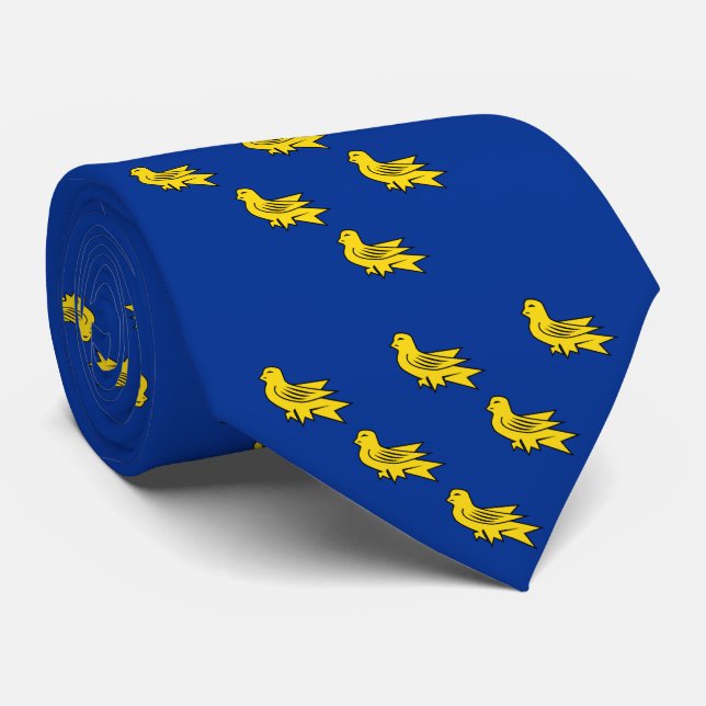 Flag of Sussex Tie (Rolled)