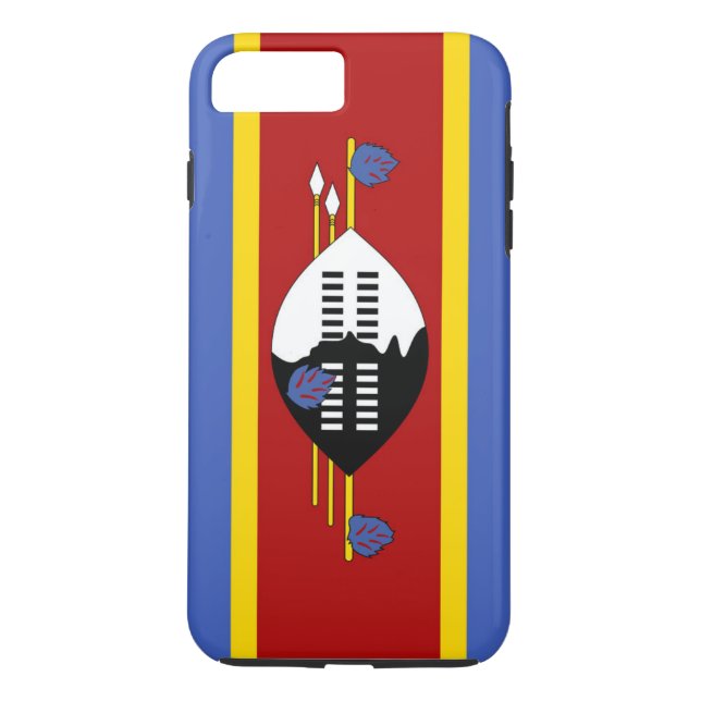 Flag of Swaziland Case-Mate iPhone Case (Back)