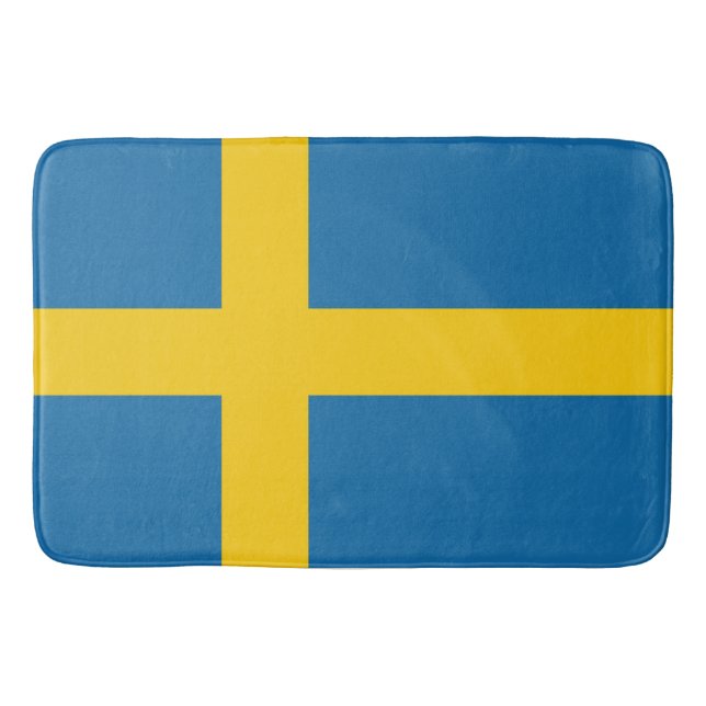 Flag of Sweden Bath Mat (Front)