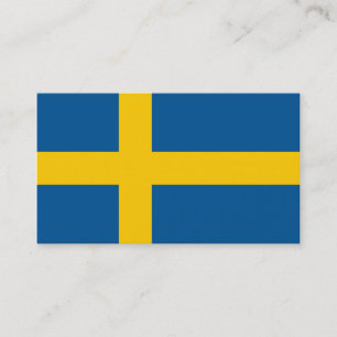 Flag of Sweden Business Cards