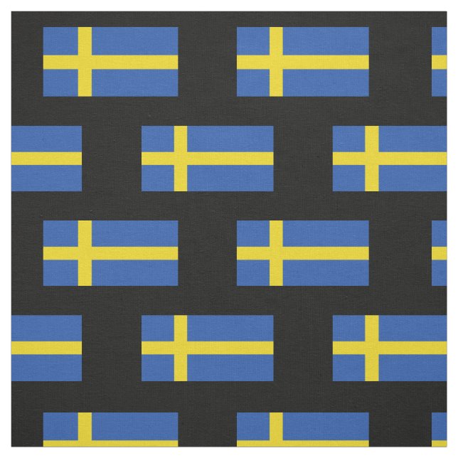 Flag of Sweden Fabric (Swatch)