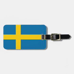 Flag of Sweden Luggage Tag