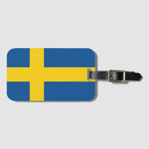Flag of Sweden Luggage Tag