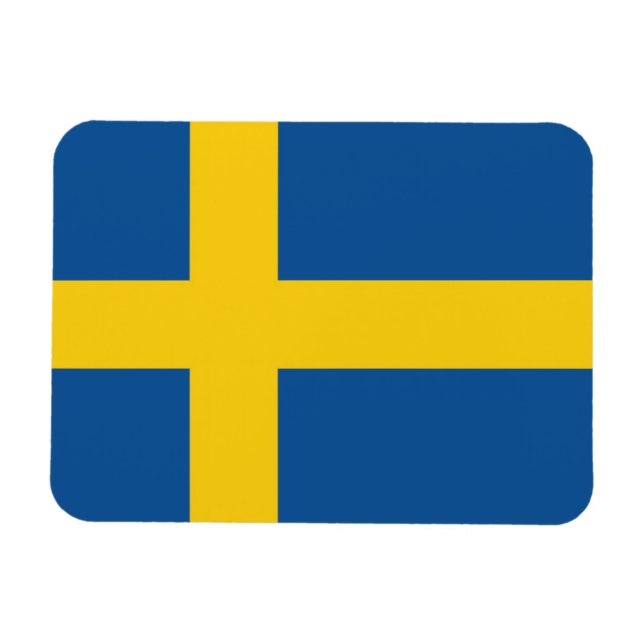 Flag of Sweden Magnet (Horizontal)