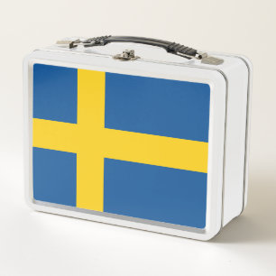 Flag of Sweden Metal Lunch Box